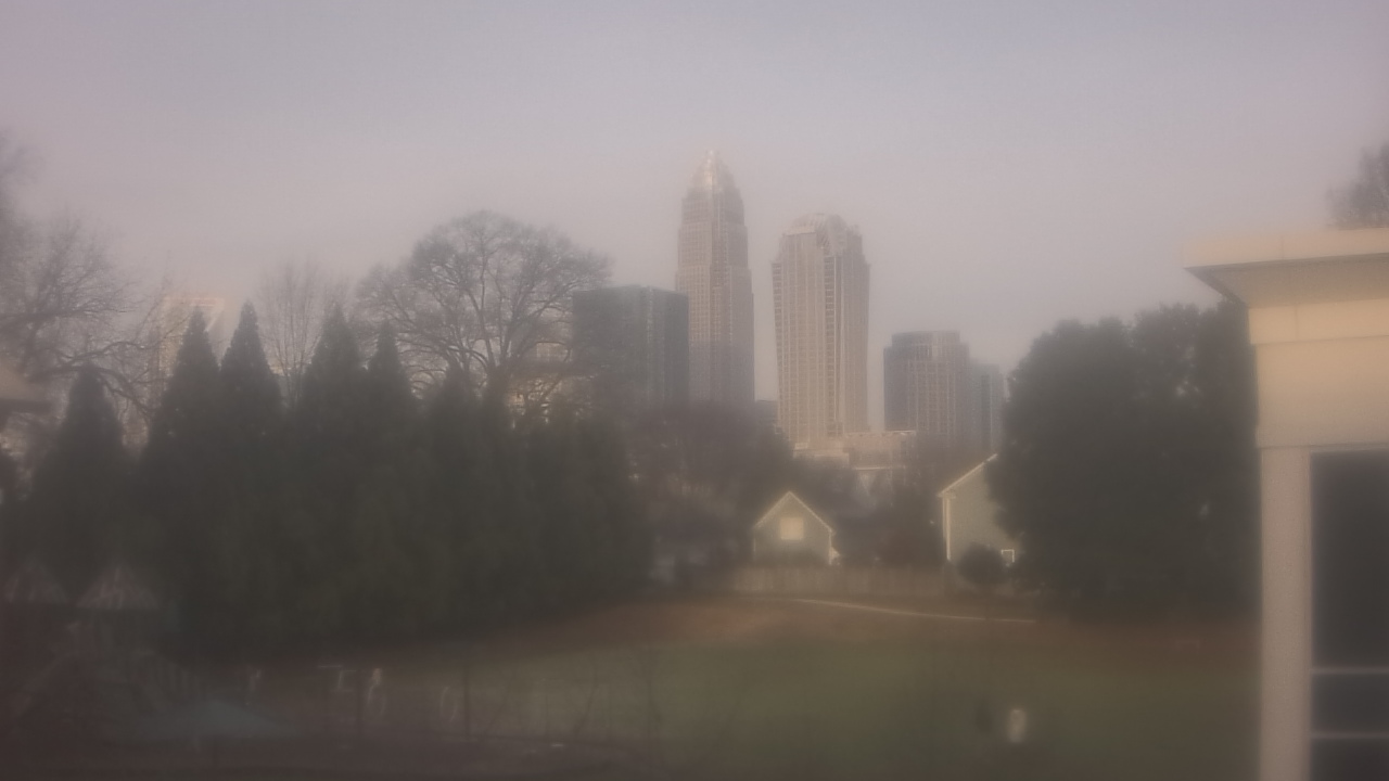 Thumbnail for current weather camera view from Trinity Episcopal School in Charlotte, North Carolina