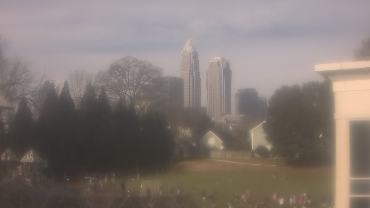 Thumbnail for current weather camera view from Trinity Episcopal School in Charlotte, North Carolina