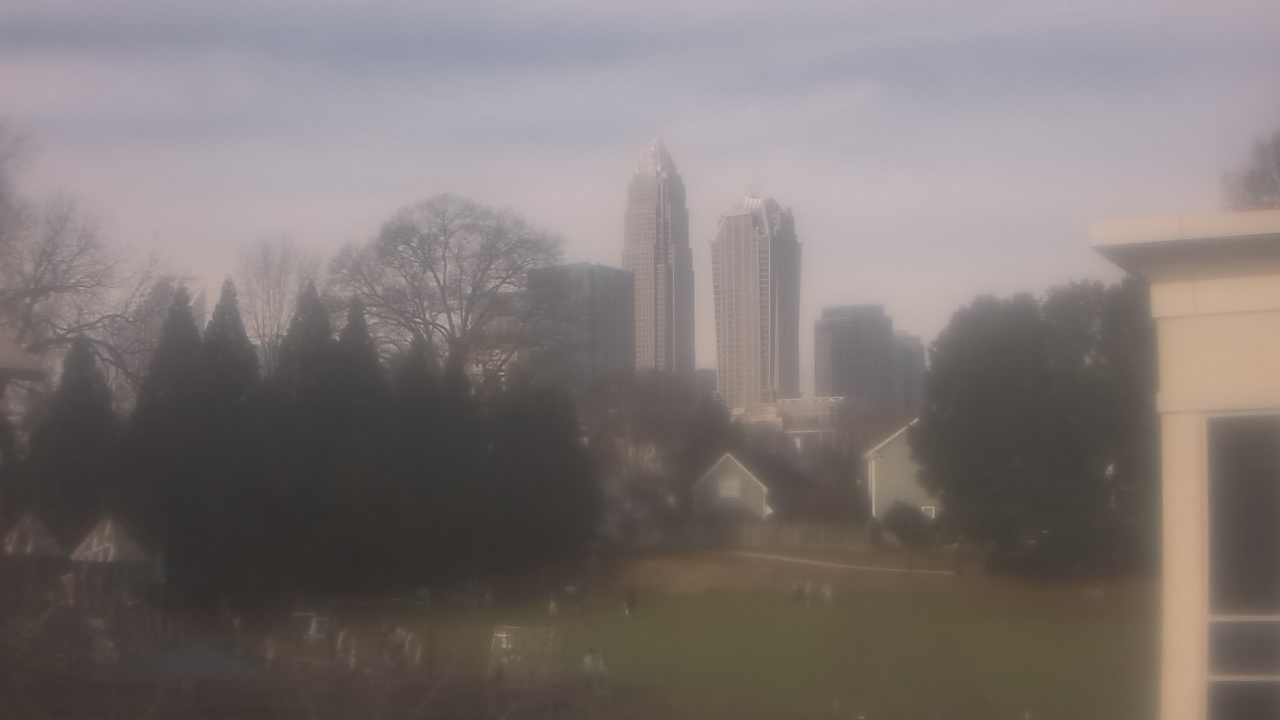 Thumbnail for current weather camera view from Trinity Episcopal School in Charlotte, North Carolina
