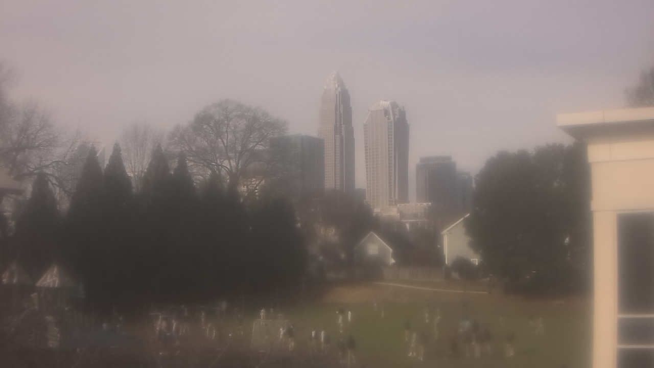 Thumbnail for current weather camera view from Trinity Episcopal School in Charlotte, North Carolina