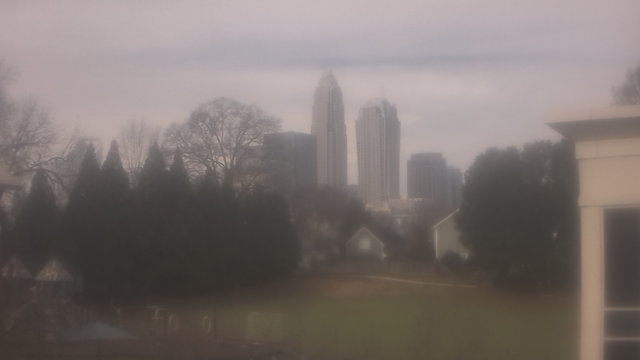 Thumbnail for current weather camera view from Trinity Episcopal School in Charlotte, North Carolina