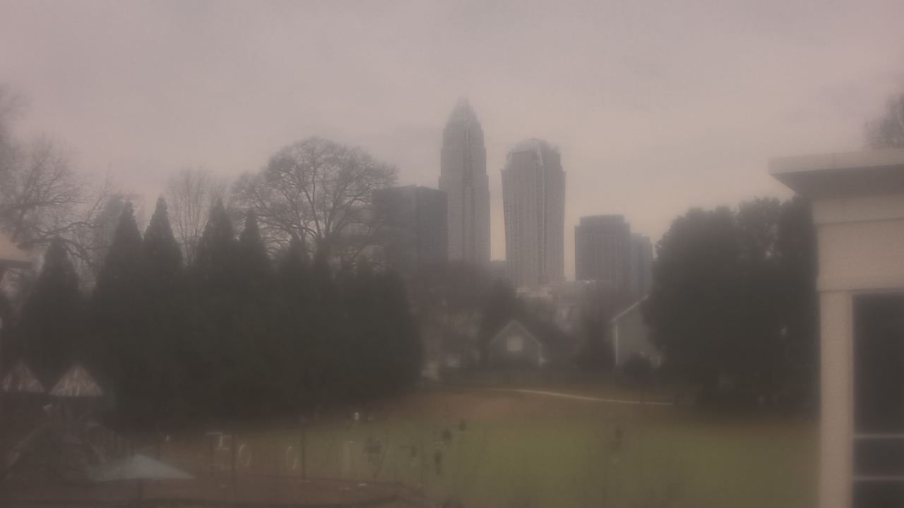 Thumbnail for current weather camera view from Trinity Episcopal School in Charlotte, North Carolina