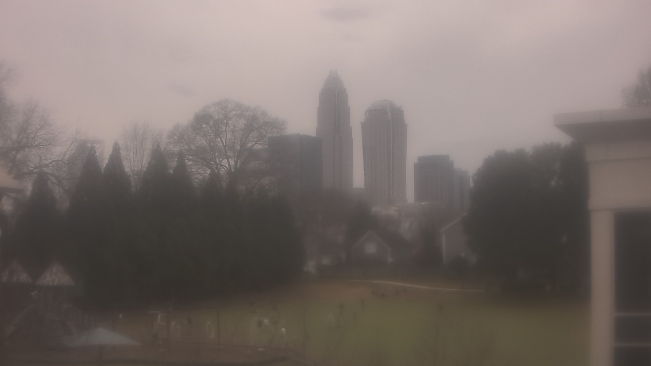 Thumbnail for current weather camera view from Trinity Episcopal School in Charlotte, North Carolina