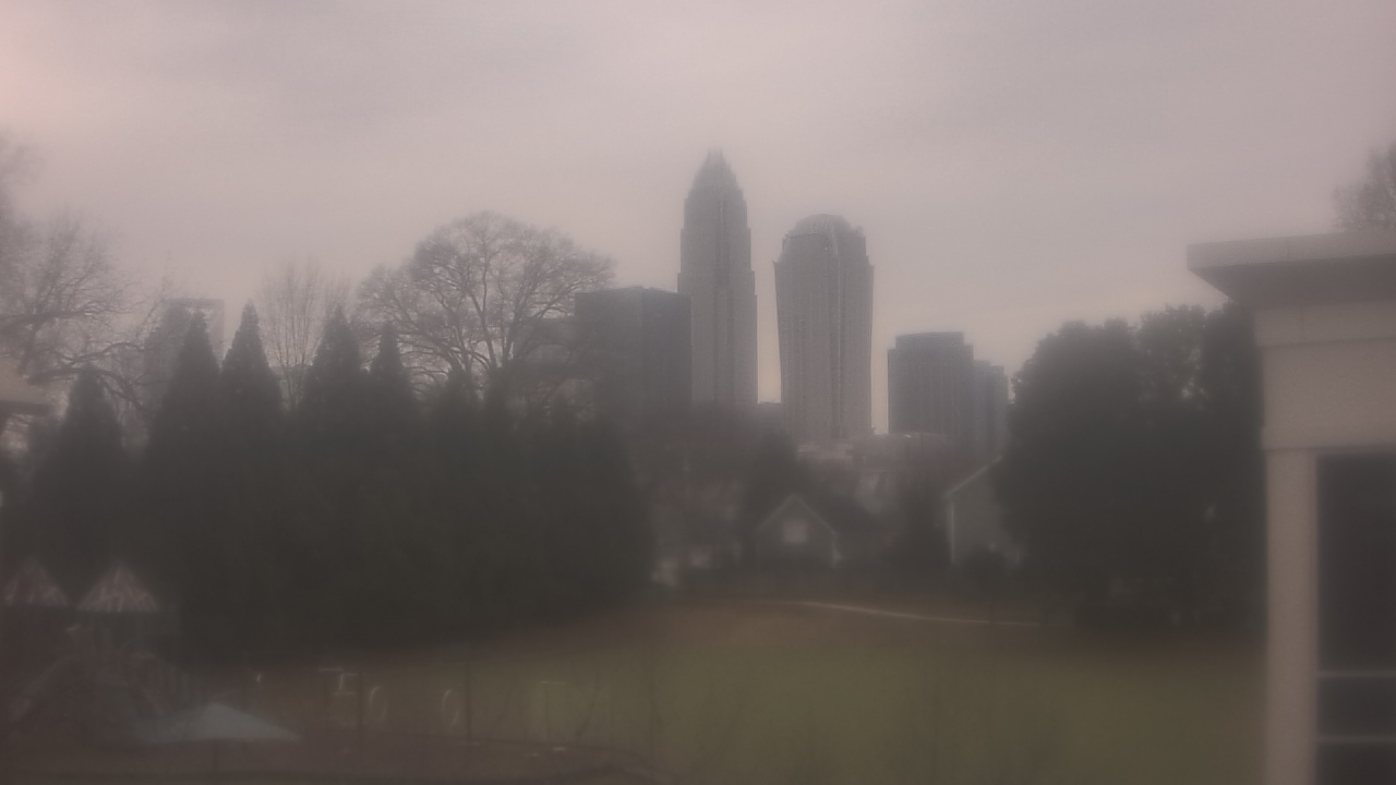 Thumbnail for current weather camera view from Trinity Episcopal School in Charlotte, North Carolina