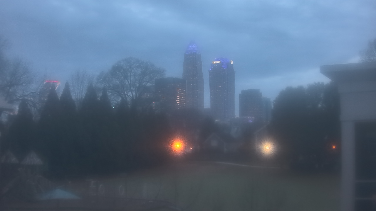 Thumbnail for current weather camera view from Trinity Episcopal School in Charlotte, North Carolina