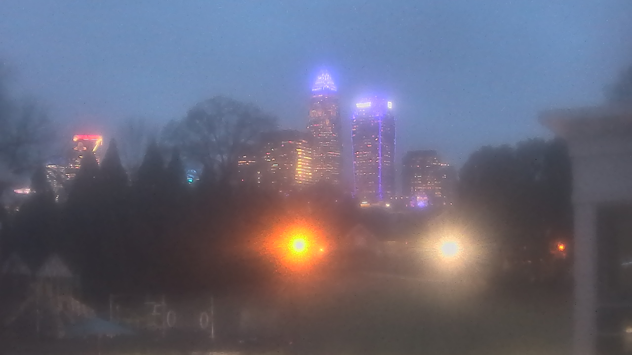Thumbnail for current weather camera view from Trinity Episcopal School in Charlotte, North Carolina