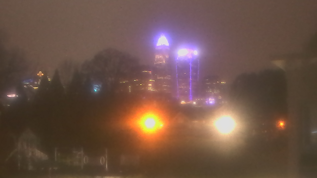 Thumbnail for current weather camera view from Trinity Episcopal School in Charlotte, North Carolina