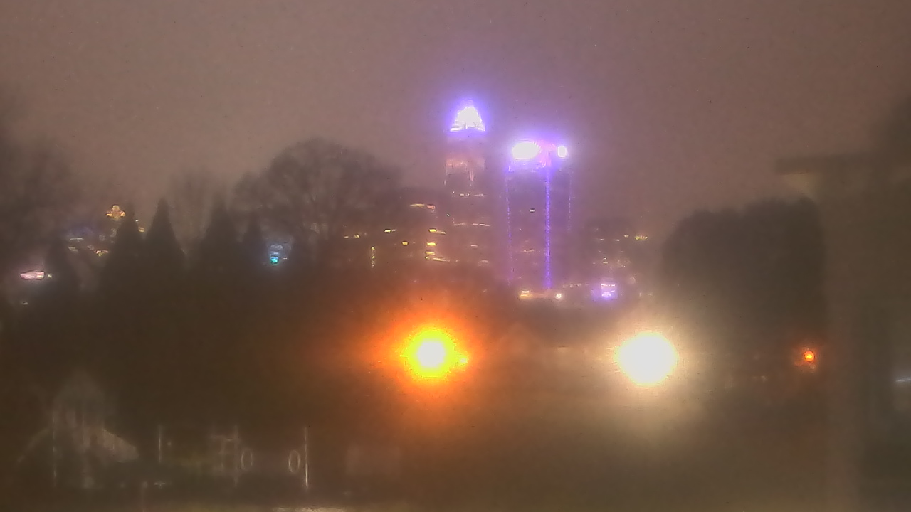 Thumbnail for current weather camera view from Trinity Episcopal School in Charlotte, North Carolina