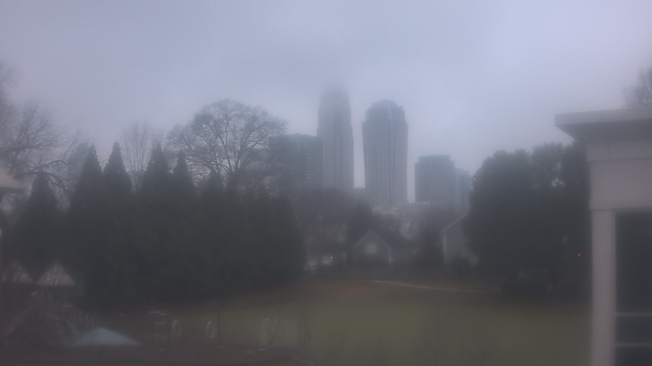 Thumbnail for current weather camera view from Trinity Episcopal School in Charlotte, North Carolina