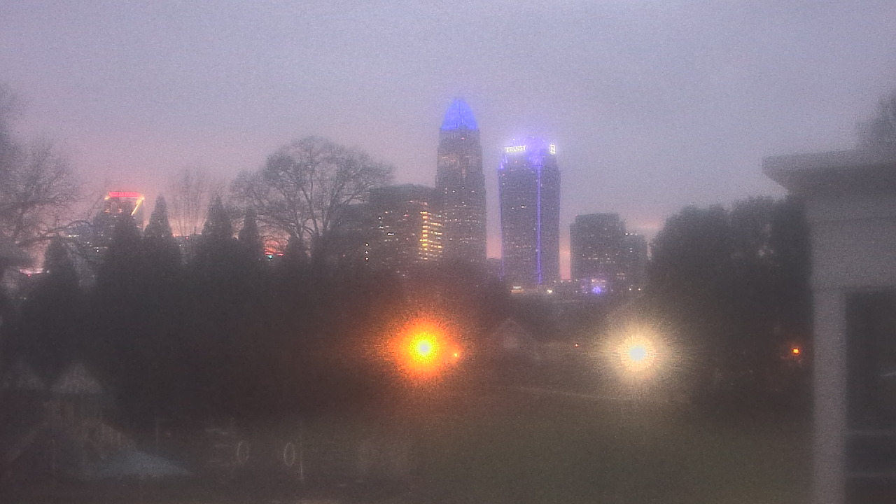 Thumbnail for current weather camera view from Trinity Episcopal School in Charlotte, North Carolina