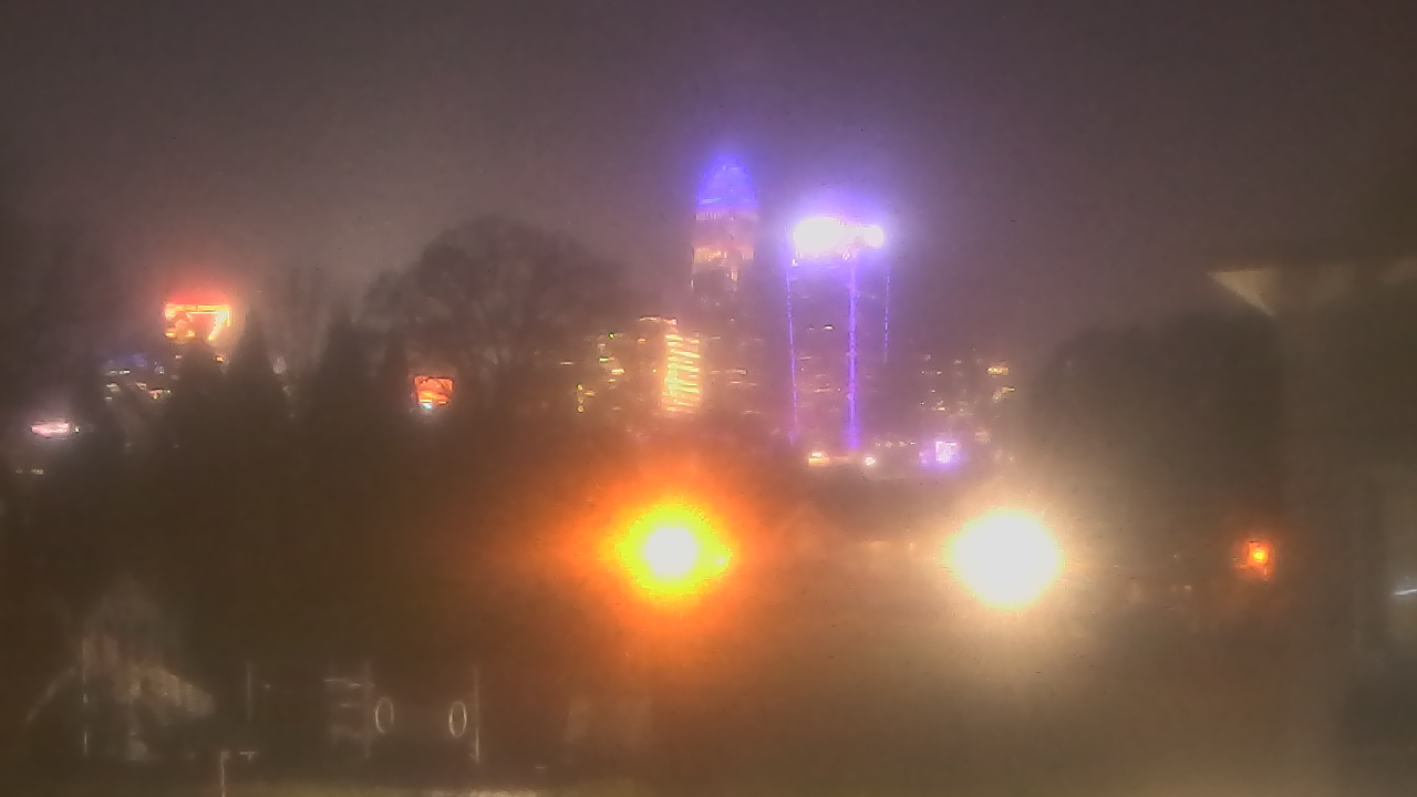 Thumbnail for current weather camera view from Trinity Episcopal School in Charlotte, North Carolina