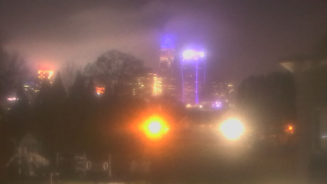 Thumbnail for current weather camera view from Trinity Episcopal School in Charlotte, North Carolina