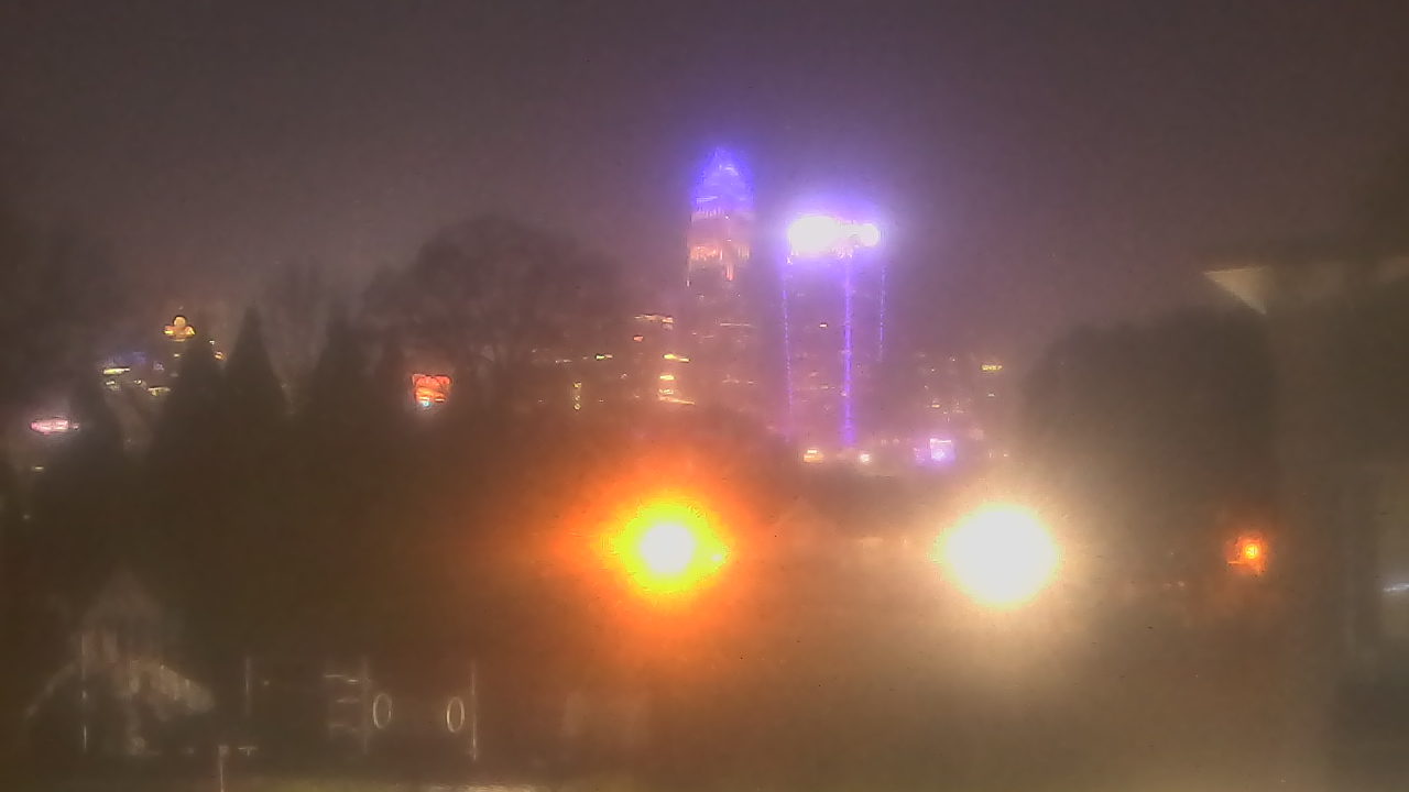 Thumbnail for current weather camera view from Trinity Episcopal School in Charlotte, North Carolina
