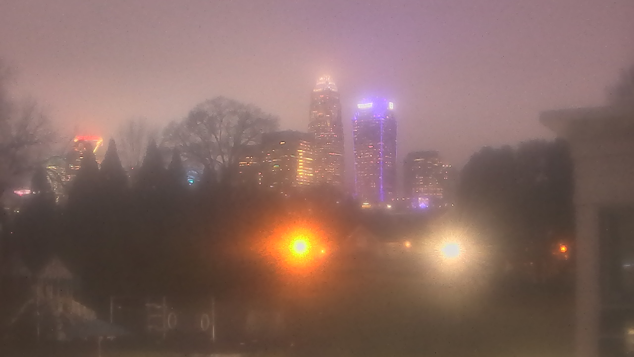 Thumbnail for current weather camera view from Trinity Episcopal School in Charlotte, North Carolina