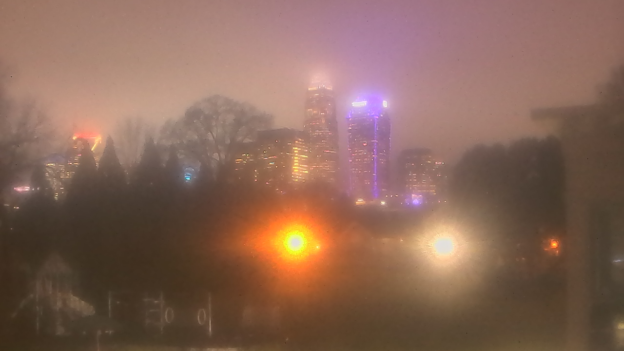 Thumbnail for current weather camera view from Trinity Episcopal School in Charlotte, North Carolina