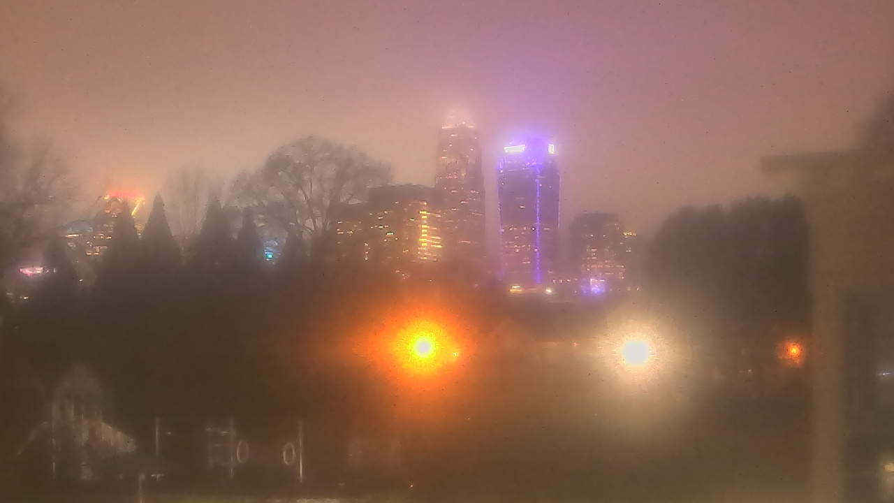 Thumbnail for current weather camera view from Trinity Episcopal School in Charlotte, North Carolina