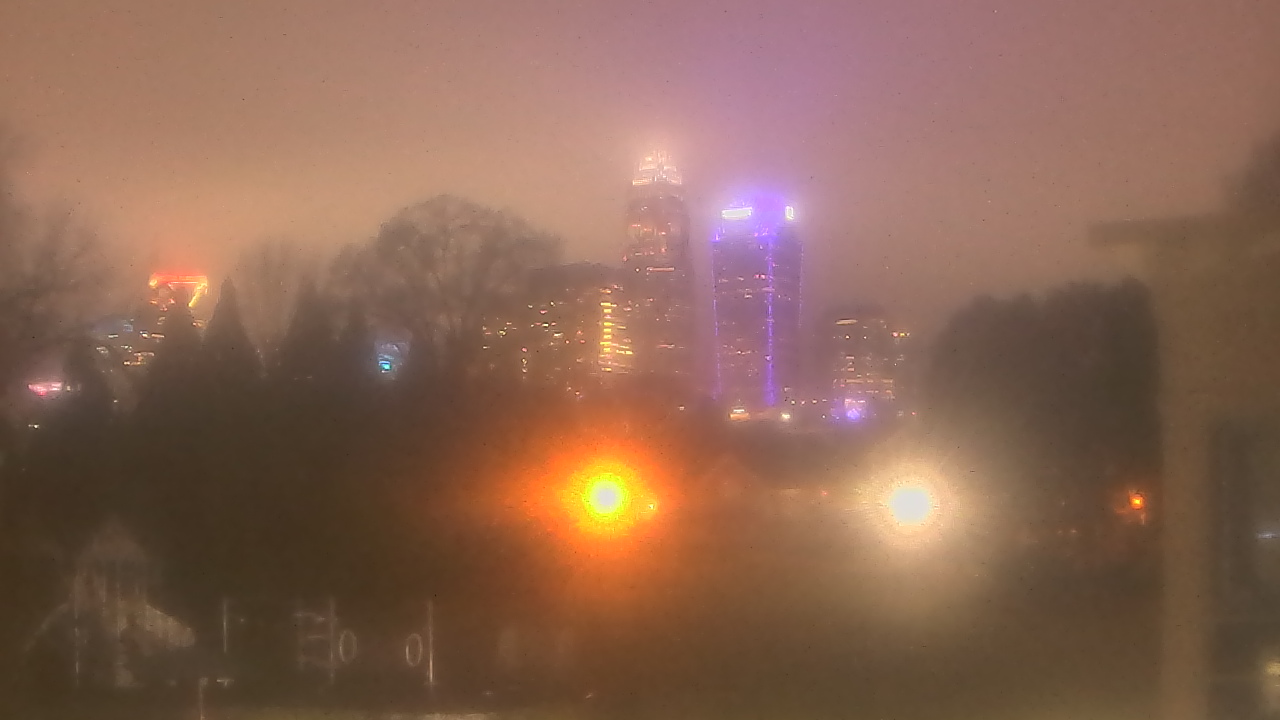 Thumbnail for current weather camera view from Trinity Episcopal School in Charlotte, North Carolina
