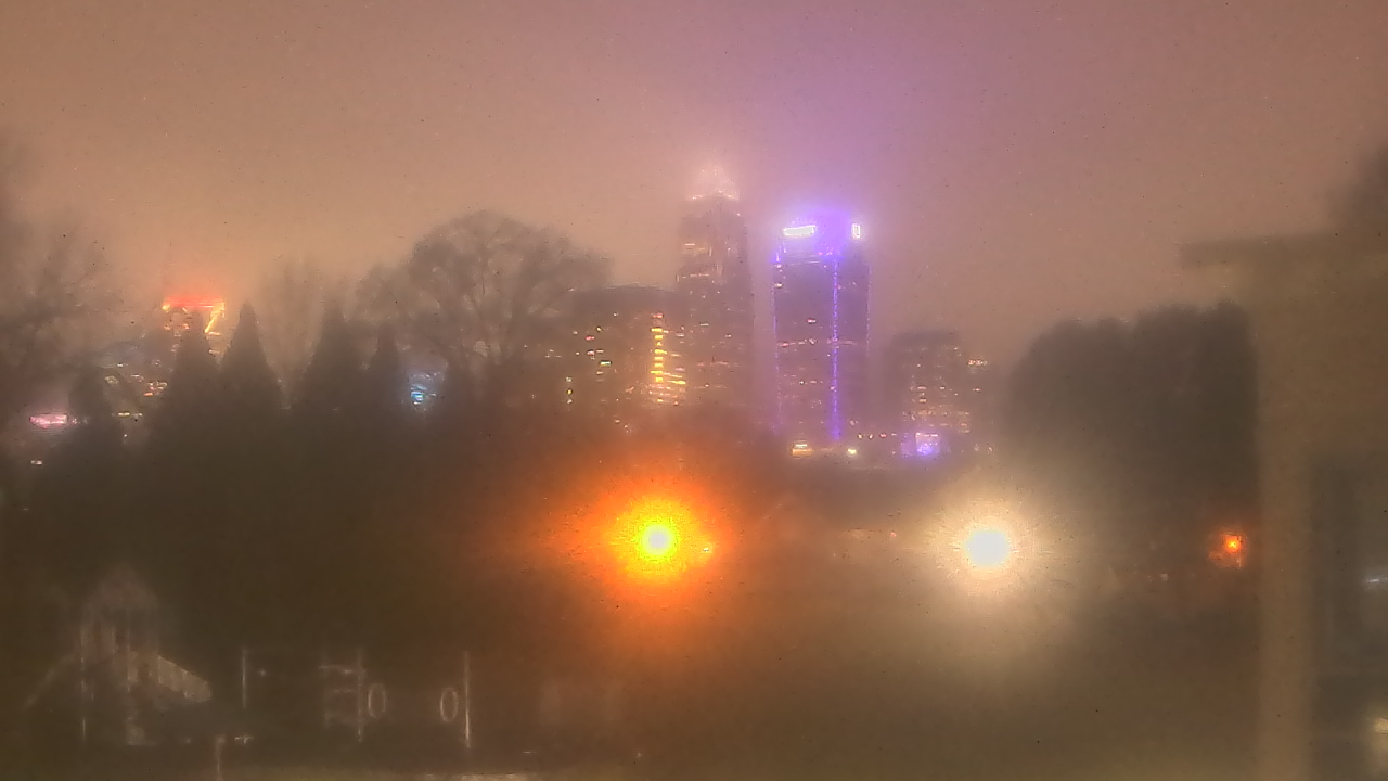 Thumbnail for current weather camera view from Trinity Episcopal School in Charlotte, North Carolina