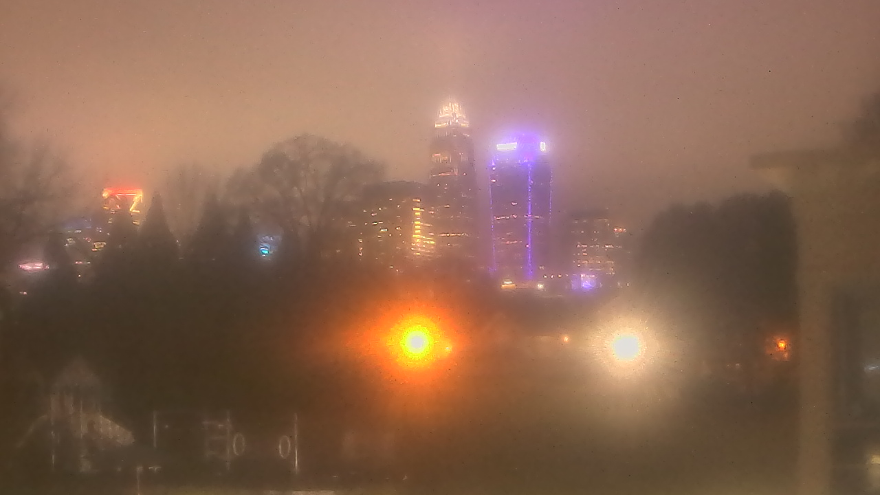 Thumbnail for current weather camera view from Trinity Episcopal School in Charlotte, North Carolina