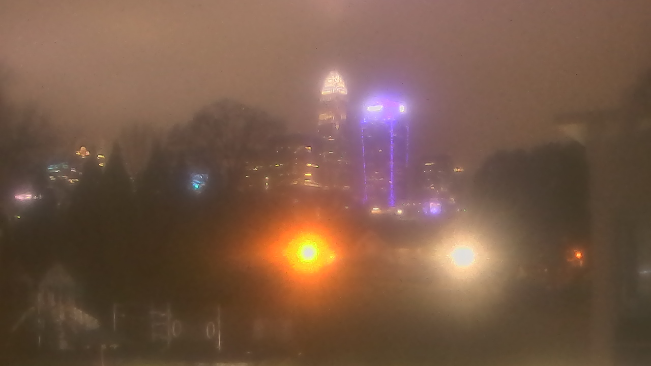 Thumbnail for current weather camera view from Trinity Episcopal School in Charlotte, North Carolina