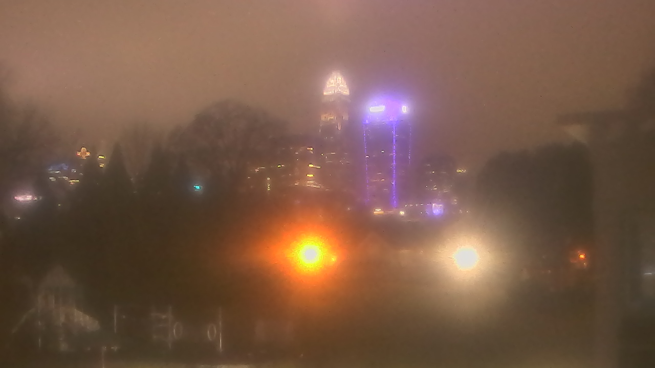 Thumbnail for current weather camera view from Trinity Episcopal School in Charlotte, North Carolina