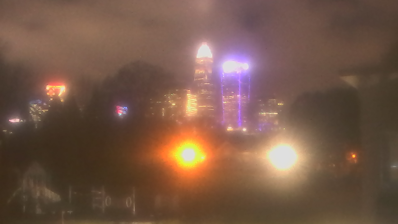 Thumbnail for current weather camera view from Trinity Episcopal School in Charlotte, North Carolina