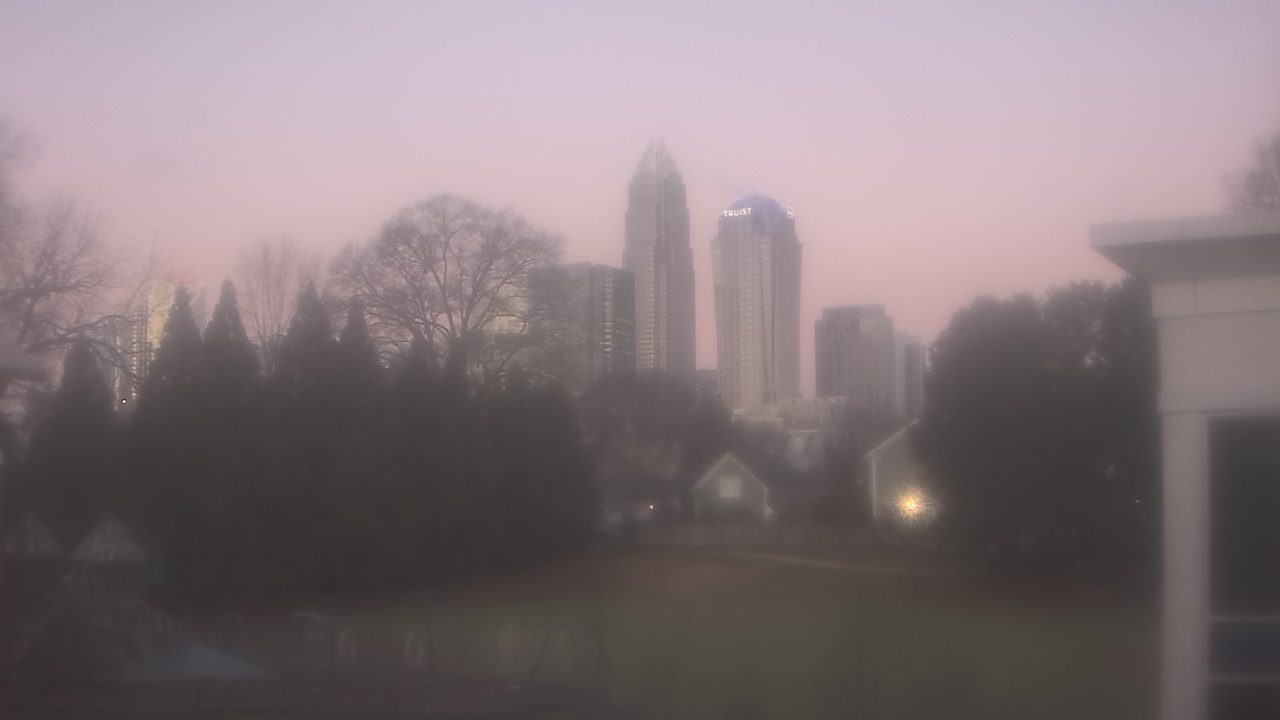 Thumbnail for current weather camera view from Trinity Episcopal School in Charlotte, North Carolina