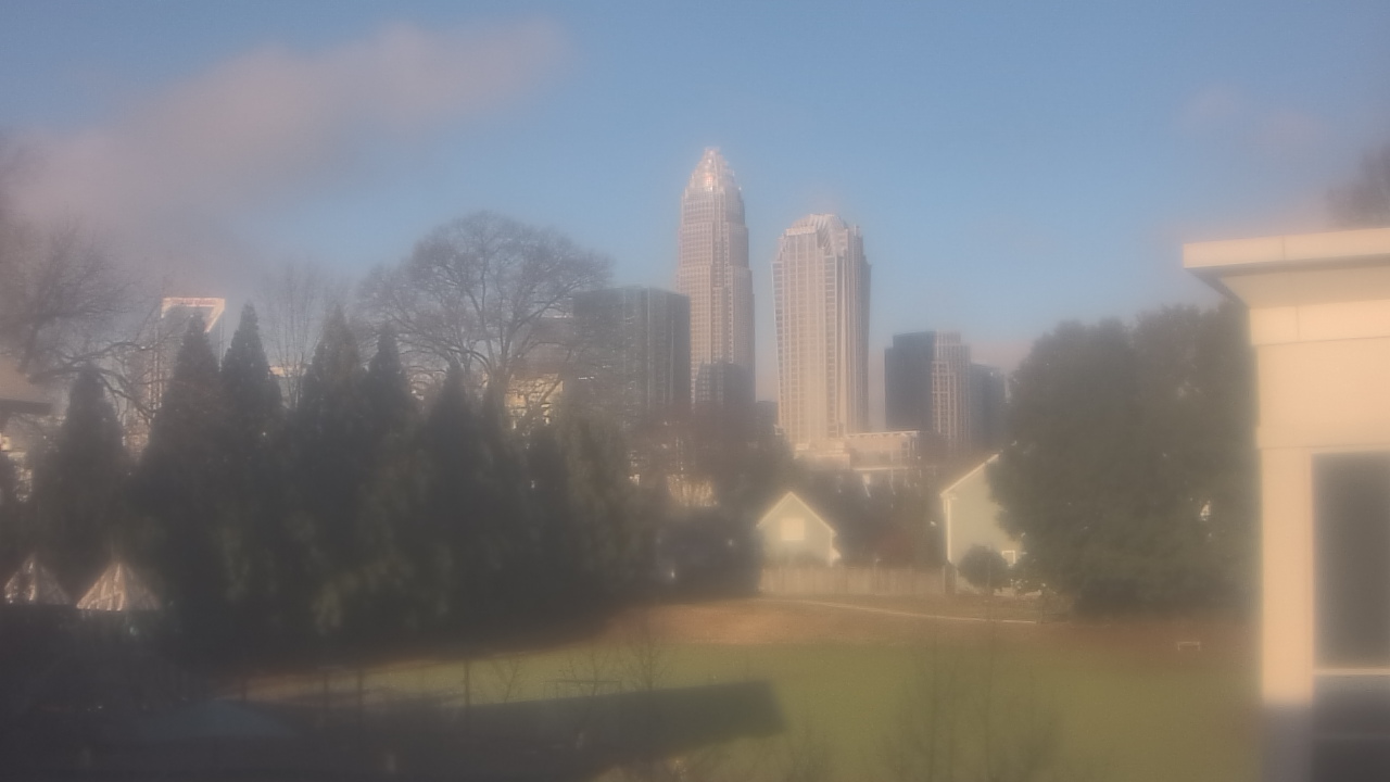 Thumbnail for current weather camera view from Trinity Episcopal School in Charlotte, North Carolina