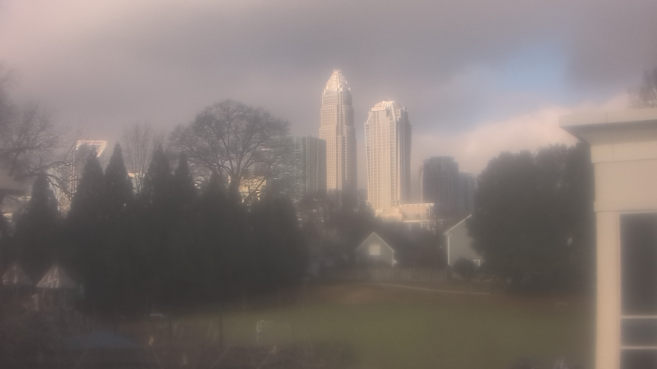 Thumbnail for current weather camera view from Trinity Episcopal School in Charlotte, North Carolina