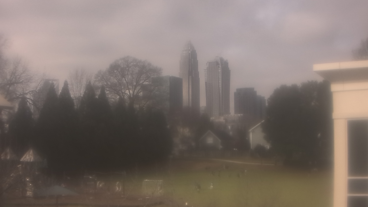 Thumbnail for current weather camera view from Trinity Episcopal School in Charlotte, North Carolina