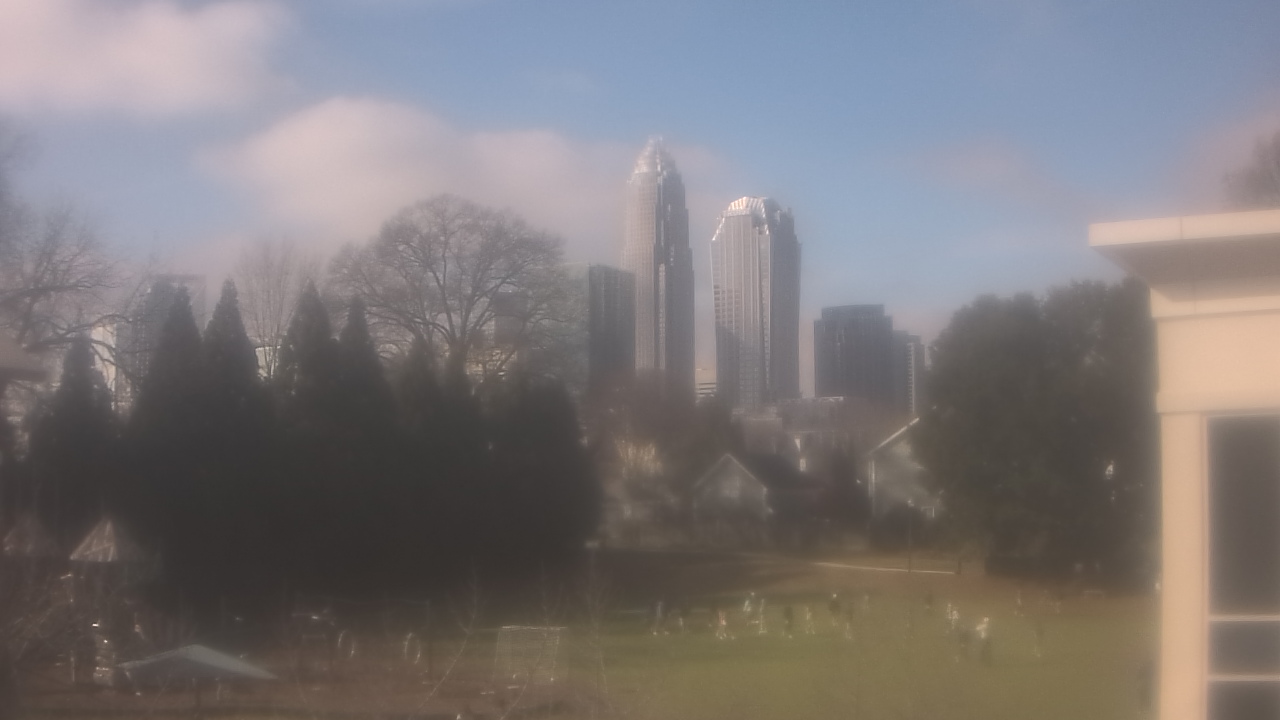 Thumbnail for current weather camera view from Trinity Episcopal School in Charlotte, North Carolina