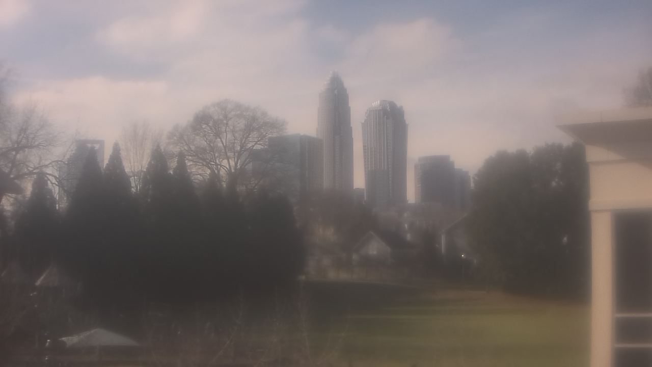 Thumbnail for current weather camera view from Trinity Episcopal School in Charlotte, North Carolina