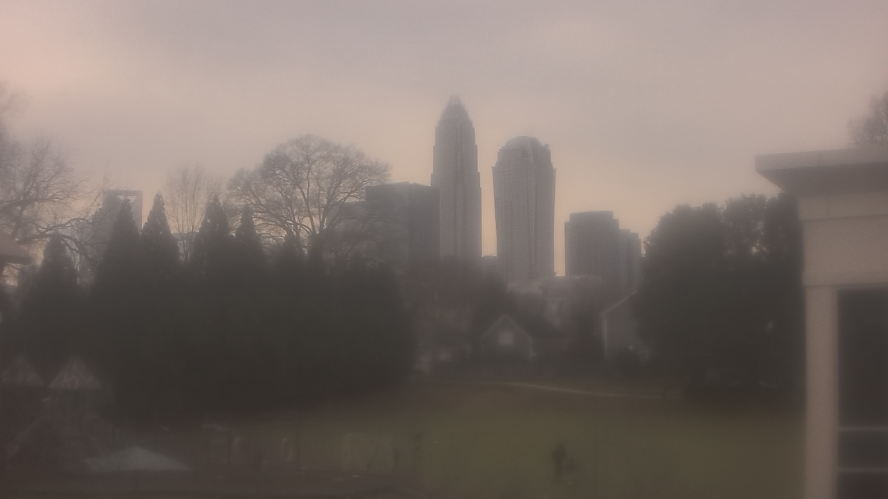 Thumbnail for current weather camera view from Trinity Episcopal School in Charlotte, North Carolina