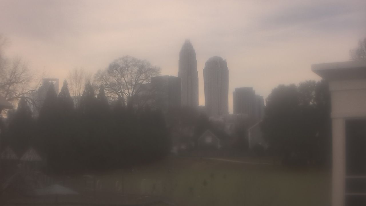 Thumbnail for current weather camera view from Trinity Episcopal School in Charlotte, North Carolina
