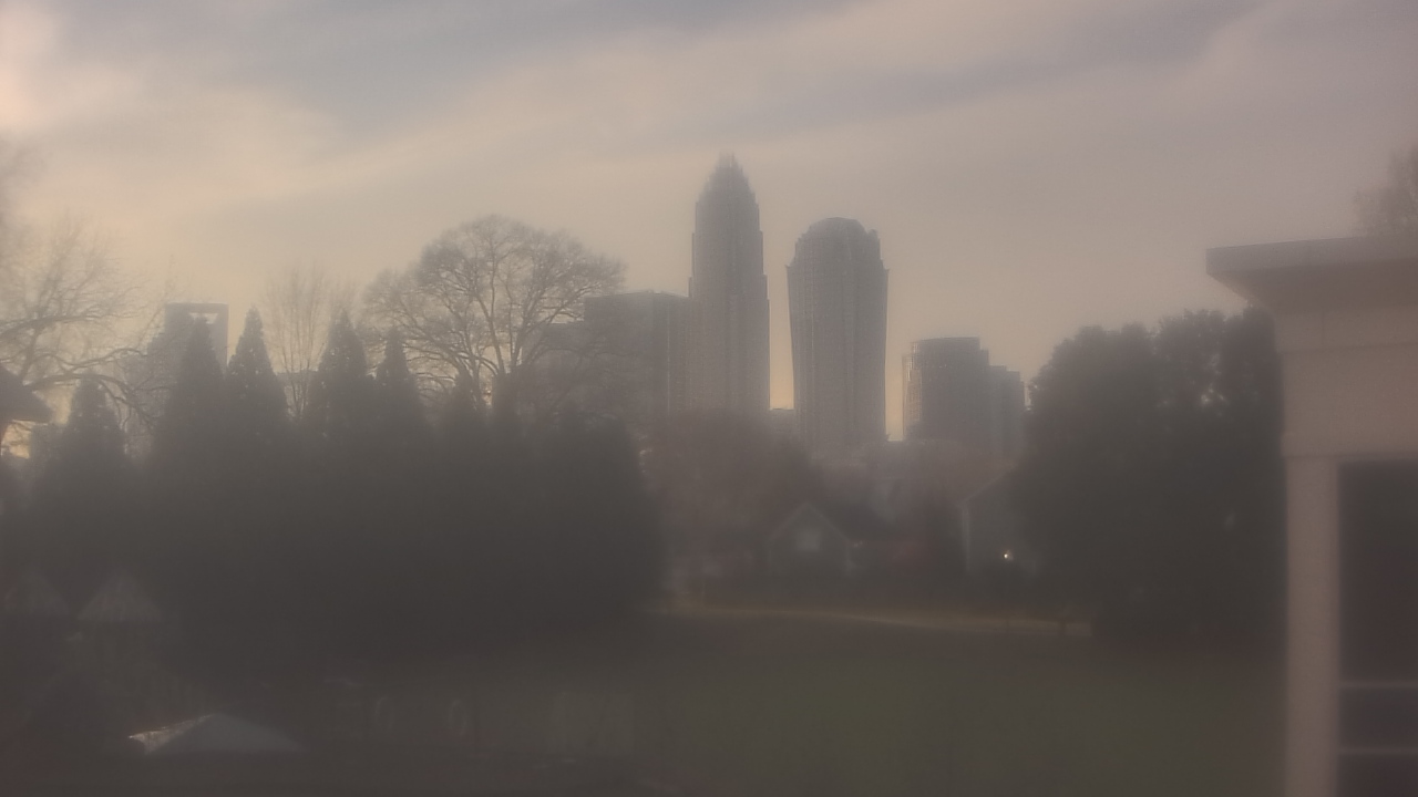 Thumbnail for current weather camera view from Trinity Episcopal School in Charlotte, North Carolina