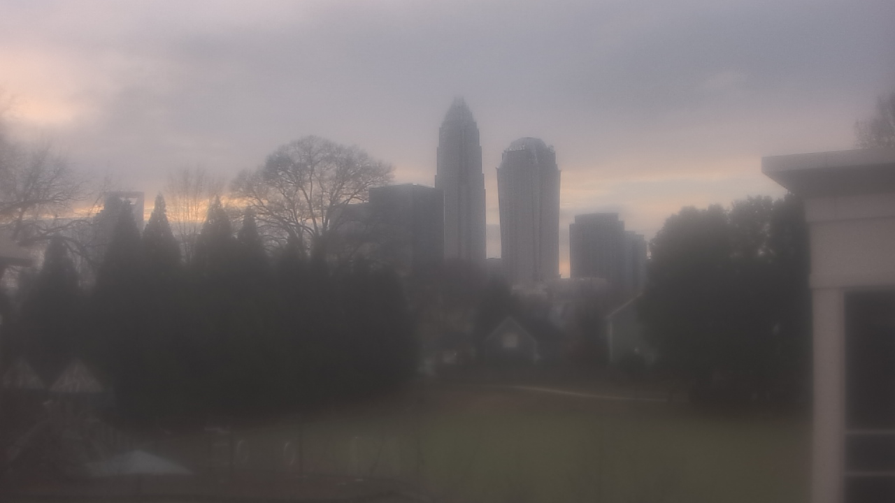 Thumbnail for current weather camera view from Trinity Episcopal School in Charlotte, North Carolina