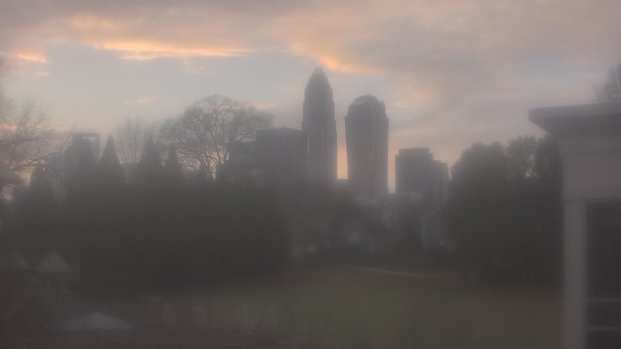 Thumbnail for current weather camera view from Trinity Episcopal School in Charlotte, North Carolina