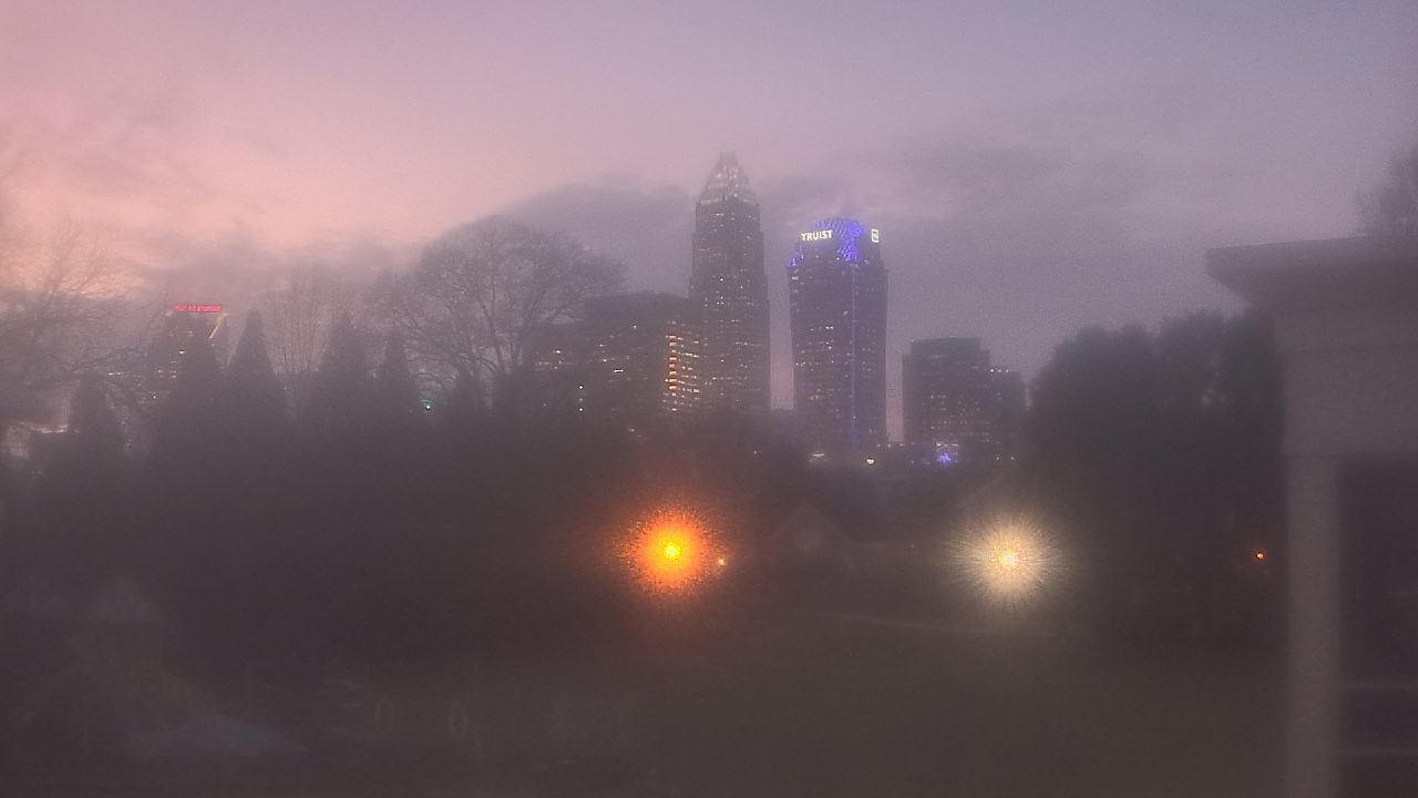 Thumbnail for current weather camera view from Trinity Episcopal School in Charlotte, North Carolina