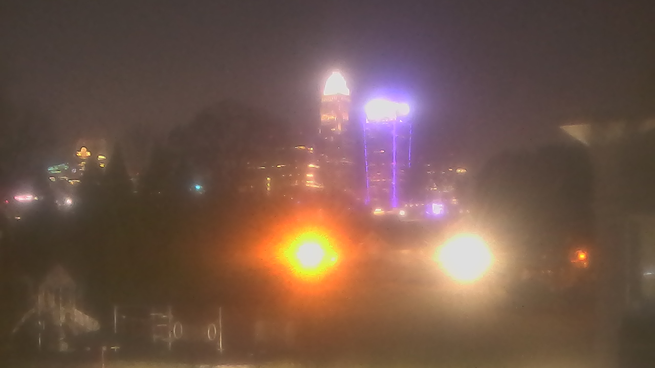 Thumbnail for current weather camera view from Trinity Episcopal School in Charlotte, North Carolina