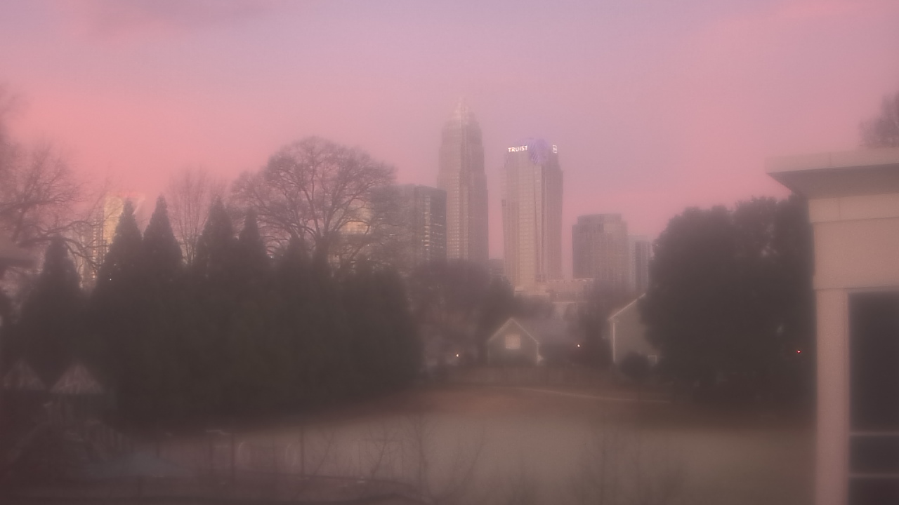 Thumbnail for current weather camera view from Trinity Episcopal School in Charlotte, North Carolina