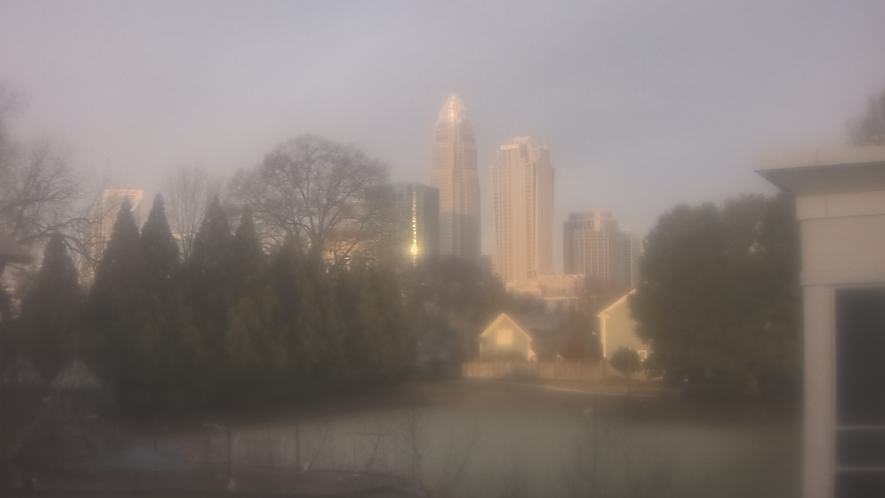 Thumbnail for current weather camera view from Trinity Episcopal School in Charlotte, North Carolina