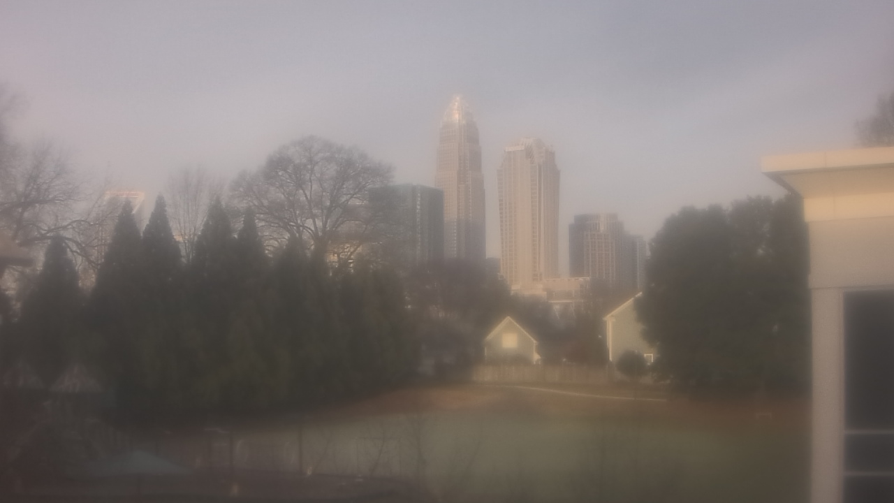 Thumbnail for current weather camera view from Trinity Episcopal School in Charlotte, North Carolina