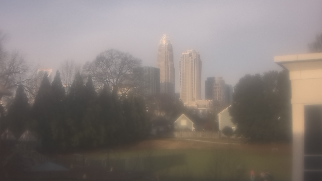 Thumbnail for current weather camera view from Trinity Episcopal School in Charlotte, North Carolina