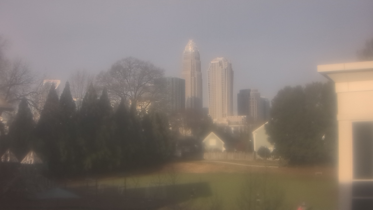 Thumbnail for current weather camera view from Trinity Episcopal School in Charlotte, North Carolina