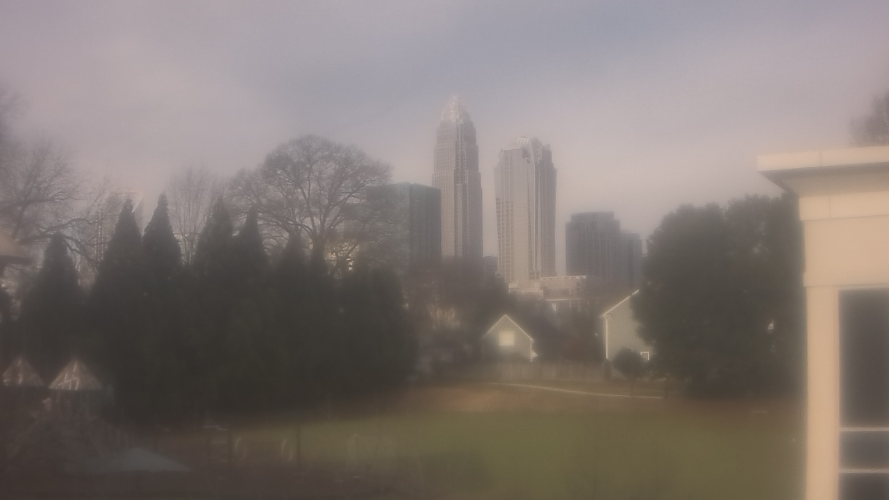 Thumbnail for current weather camera view from Trinity Episcopal School in Charlotte, North Carolina
