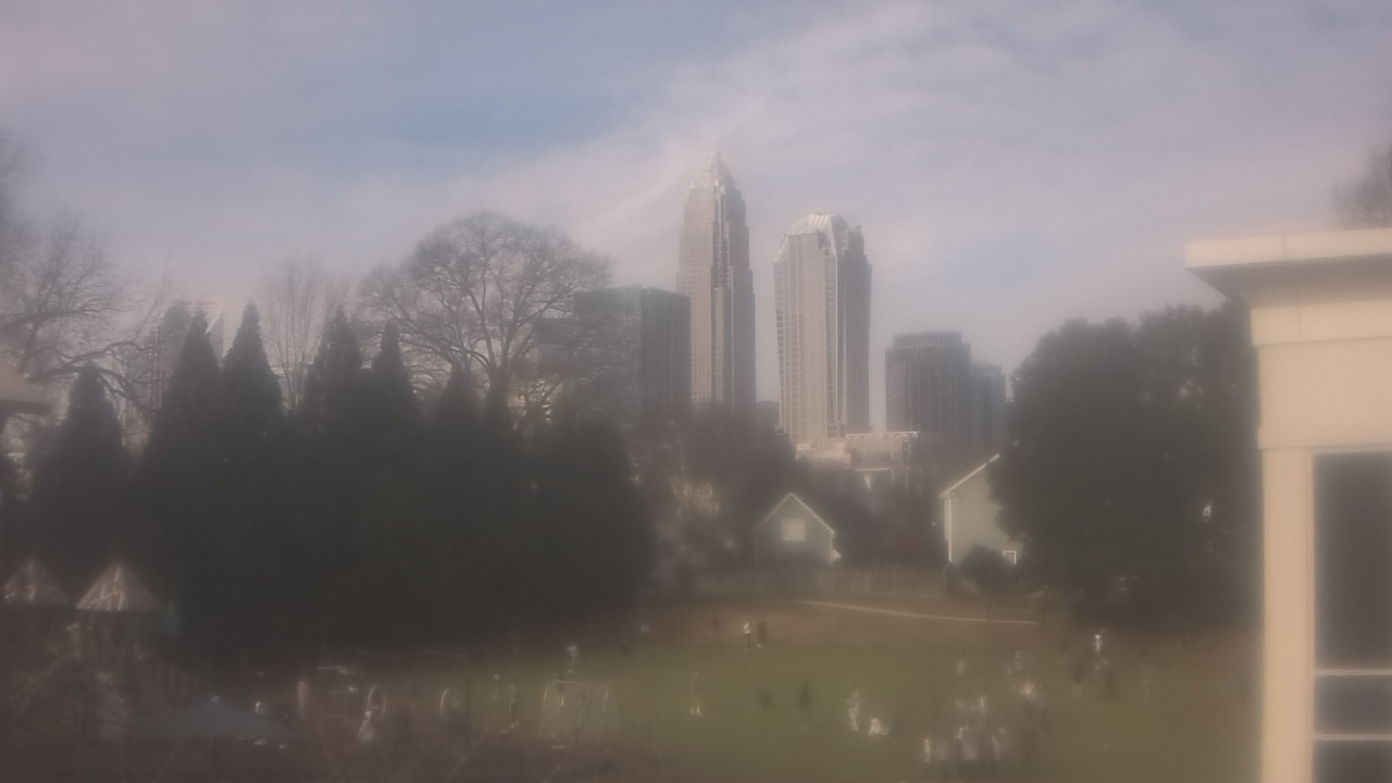 Thumbnail for current weather camera view from Trinity Episcopal School in Charlotte, North Carolina