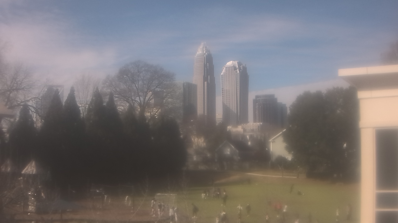 Thumbnail for current weather camera view from Trinity Episcopal School in Charlotte, North Carolina