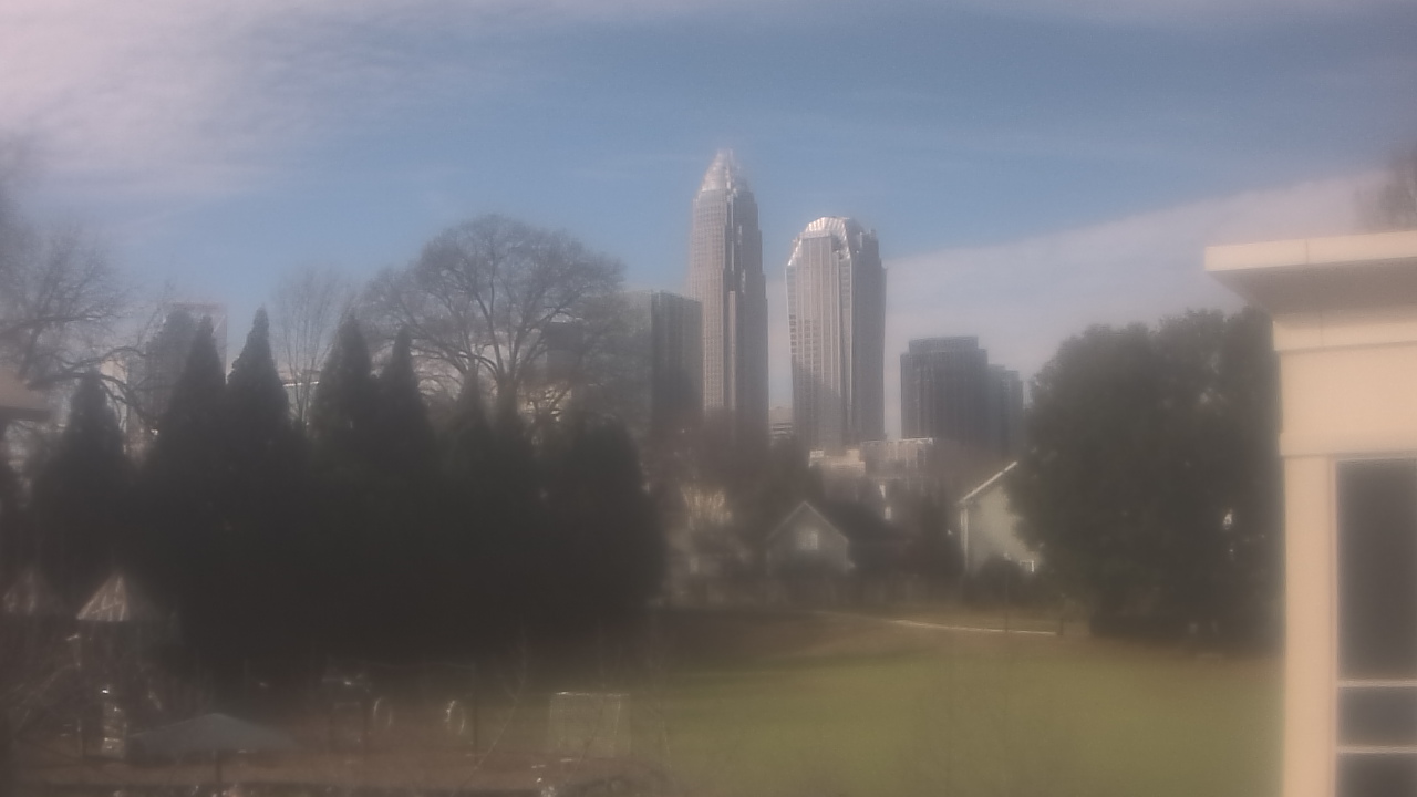 Thumbnail for current weather camera view from Trinity Episcopal School in Charlotte, North Carolina