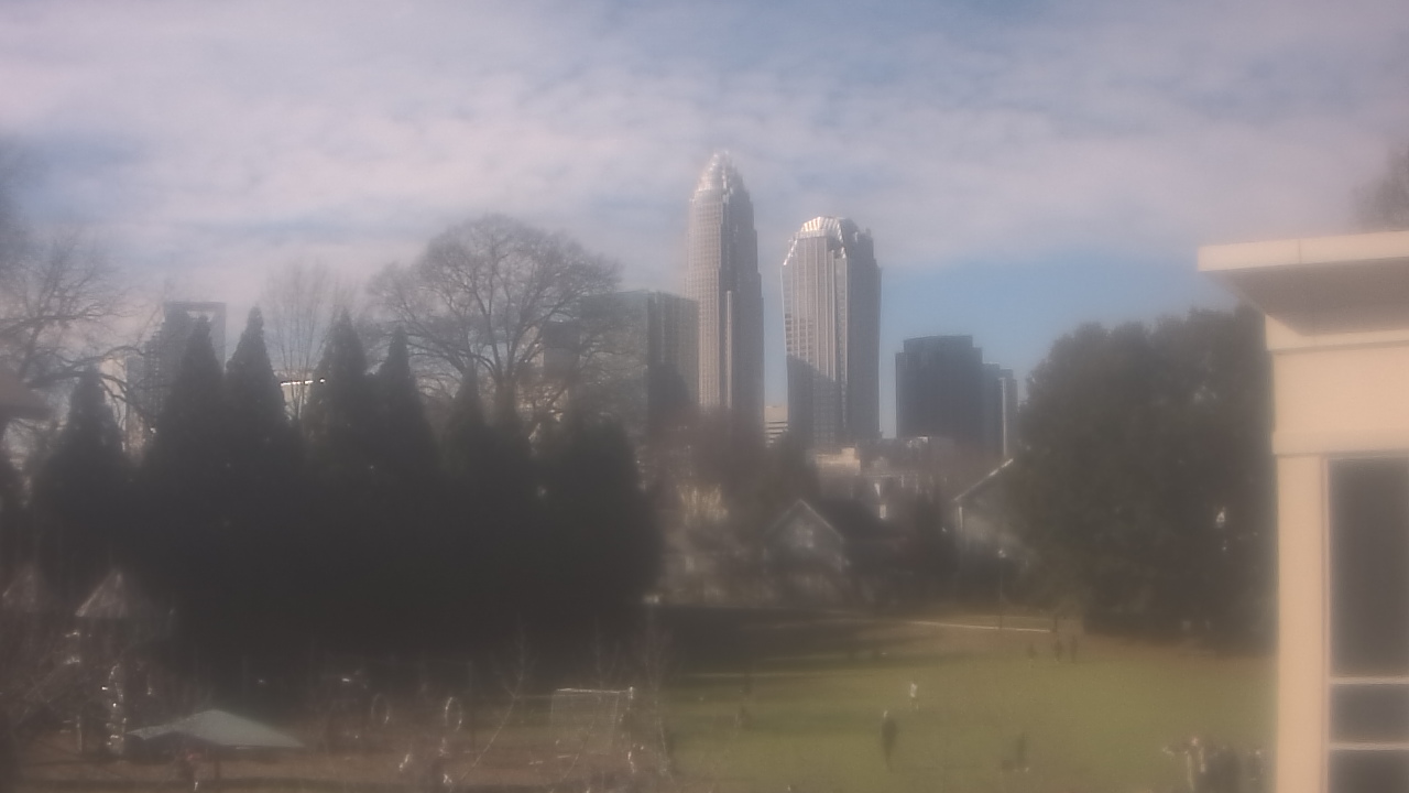 Thumbnail for current weather camera view from Trinity Episcopal School in Charlotte, North Carolina