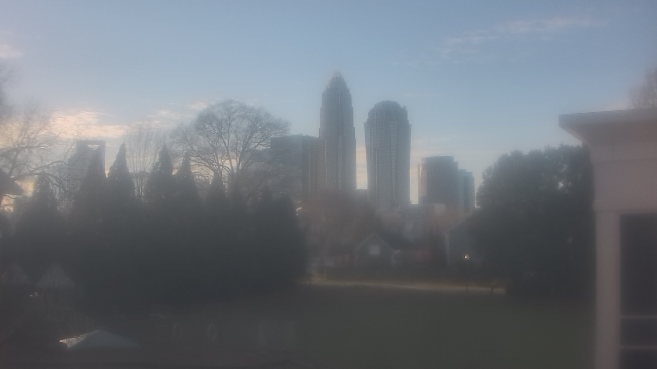 Thumbnail for current weather camera view from Trinity Episcopal School in Charlotte, North Carolina
